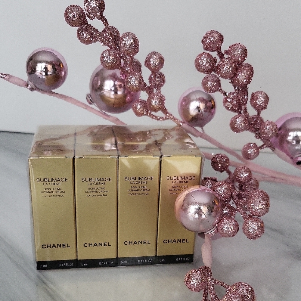 NEW CHANEL SUBLIMAGE LA CRÈME TEXTURE SUPRÊME travel gift 12 pcs 5 ml/0.17 fl.oz